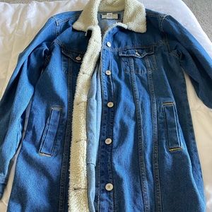 Brand new, super comfortable jean jacket!